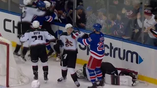 Mika Zibanejad Goaltender Interference Penalty Against Connor Ingram