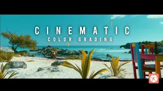 Cinematic color grading in kinemaster