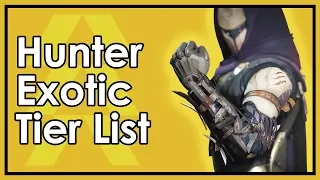Destiny Forsaken: The Best & Worst Hunter Exotic Armor (Datto's Tier List)