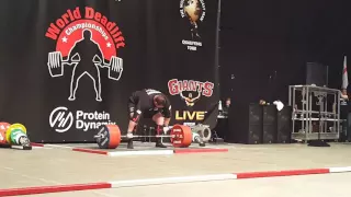 Jerry Pritchett equal world record with 465 kg