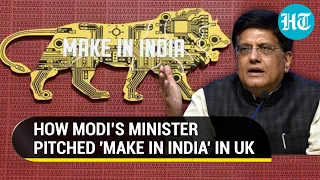 Piyush Goyal explains how world can benefit from Make-In-India at UK investors roundtable