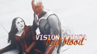 » bad blood (vision x wanda) [civil war spoilers]