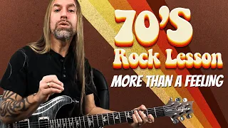 "More Than a Feeling” 70’s Rock Lesson | GuitarZoom.com