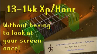 Easy 1 Click Agility Method !  | AFK (14K EXP PER HOUR)