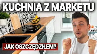 ILE KOSZTUJE KUCHNIA Z MARKETU? JAKIE MEBLE KUCHENNE WYBRAĆ? TANIA KUCHNIA BIAŁA | DOMINIKMALUJE