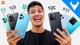 TODOS Xiaomi Redmi NOTE 12! Qual a melhor OPÇÃO para COMPRAR em 2023?