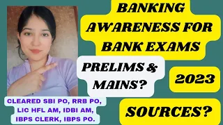 Banking Awareness Strategy For Bank Exams 2023 | Free Sources & PDF's | #ibps #sbi #lic #rrb #rbi