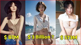 Top 5 Richest Korean Actresses 2023 | Highest paid Korean Actress of 2023 | Beautiful Korean Actress