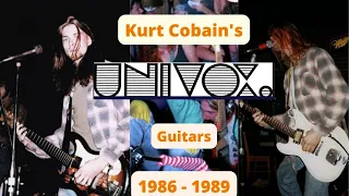 History of Kurt Cobain's Univox Hi-Fliers 1986 - 1989