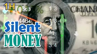 1 Hour Screensaver of Dollar Stock Market Chart Background Video VJ Loop Animation