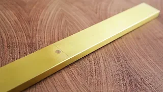 애물단지 황동파이프로 멋진 칼 만들기 /making a knife with brass square pipe