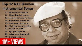 R. D. Burman Top 12 Instrumental Songs | Best of R.D. Burman