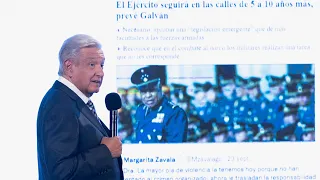 Ejercicio de evaluación de Guardia Nacional y Fuerzas Armadas. Conferencia presidente AMLO