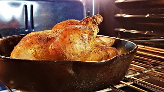 How To Cook ROAST CHICKEN | Oven Baked Chicken | How To Cook A Whole Chicken