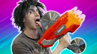 NERF WAR: EXTREME NERF GUN MOD!