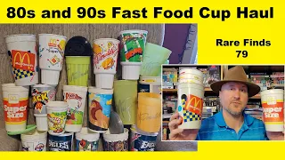 80s and 90s Fast Food cups - Rare Finds 79