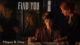 [Friendship] Find you [Clary & Magnus]