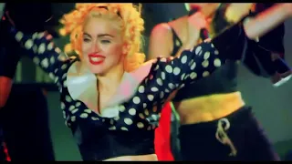 Madonna - Holiday (Official Video Live) - Blond Ambition Tour - 90s - HD - Truth Or Dare Documentary