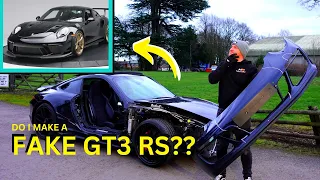 BREAKING AND REBUILDING MY WRECKED PORSCHE 911 CARRERA GTS PART 2