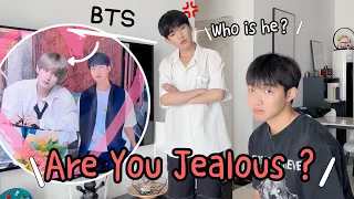 " Who Is This Handsome Guy ? "  Make My Boyfriend Jealous Prank 🤣 Cute Gay Couple🥰