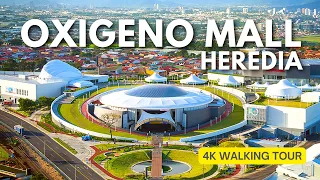 Heredia, Costa Rica 🇨🇷 - Oxígeno Human Playground Mall - 4K Walking Tour