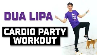 13 MIN DUA LIPA DANCE CARDIO PARTY WORKOUT • 1300 Steps •  Beginner Friendly • Walking Workout #145