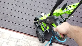 GREENWORKS. Pressure Washer.   Мойка Высокого Давления.