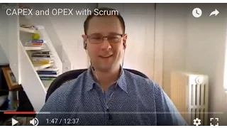 CAPEX and OPEX with Scrum