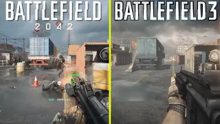 Battlefield 2042 vs Classic Bad Company 2 vs Battlefield 3 Early Graphics Comparison