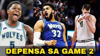 DEPENSA SA GAME 2 | Malakas na depensa ng Timberwolves nanaig sa Game 2 laban sa Denver Nuggets.