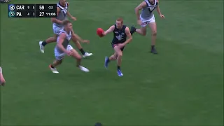 Matthew Cottrell - Highlights - AFL Round 5 2022 - Carlton Blues vs Port Adelaide Power