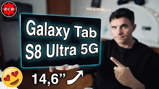 Galaxt Tab S8 Ultra 5G [SUPER REVIEW] ✅