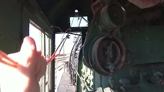 Steam locomotive display train Bell ring