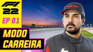 F1 22 MODO CARREIRA | INICIO NA F2