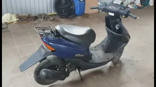 repair and  full disassembly scooter 35000 km Honda dio 34