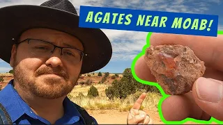 Rockhounding for Agates Near Moab, Utah!