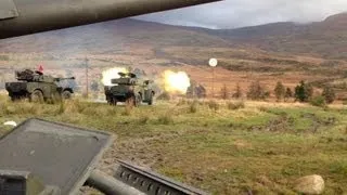 Irish Defence Forces - Panhard AML 90 Shoot