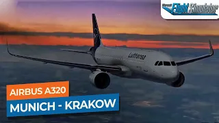 [MSFS] Munich to Kraków Balice - Airbus A320neo Lufthansa｜Drawyah