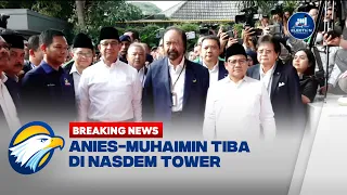 BREAKING NEWS - Anies-Muhaimin Iskandar Tiba di NasDem Tower