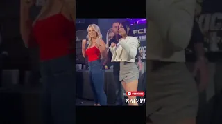 Paige VanZant vs Rachel Ostovich Face Off BKFC 19 Bare knuckle MUST WATCH HD !!!