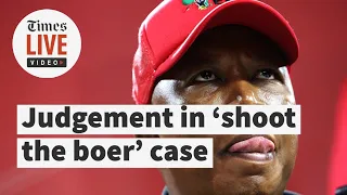 JUDGEMENT: Singing 'shoot the Boer' not hate speech, declares Equality Court