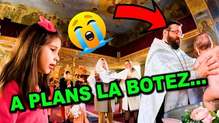 😇BOTEZUL bebelușului nostru 😭A plans cat a durat increstinarea in biserica. Ciao Patricia Vlog copii