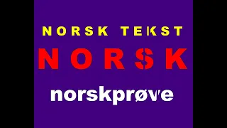 Norskprøve - SOSIAL MEDIE OG BARNA