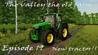 New tractor!!-Episode 19 -The valley the old farm Fs22 ps5