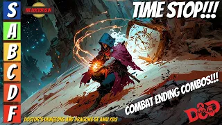 The Best Spell Combinations With The Spell TIME STOP in Dungeons and Dragons #dnd