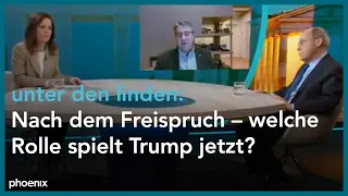 unter den linden: Nach dem Freispruch – welche Rolle spielt Trump jetzt?