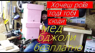 Як зловити рій бджіл в пустий вулик / Бджільництво для початківців