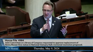 Minnesota House debate on HF4984 5/9/24
