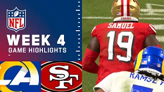 Rams vs. 49ers Week 4 - Madden 23 Simulation Highlights