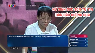 Nữ sinh Sóc Sơn, Hà Nội thi đấu cực chất tại Đường lên đỉnh Olympia, giành suất vào thi tháng 3, Q.2